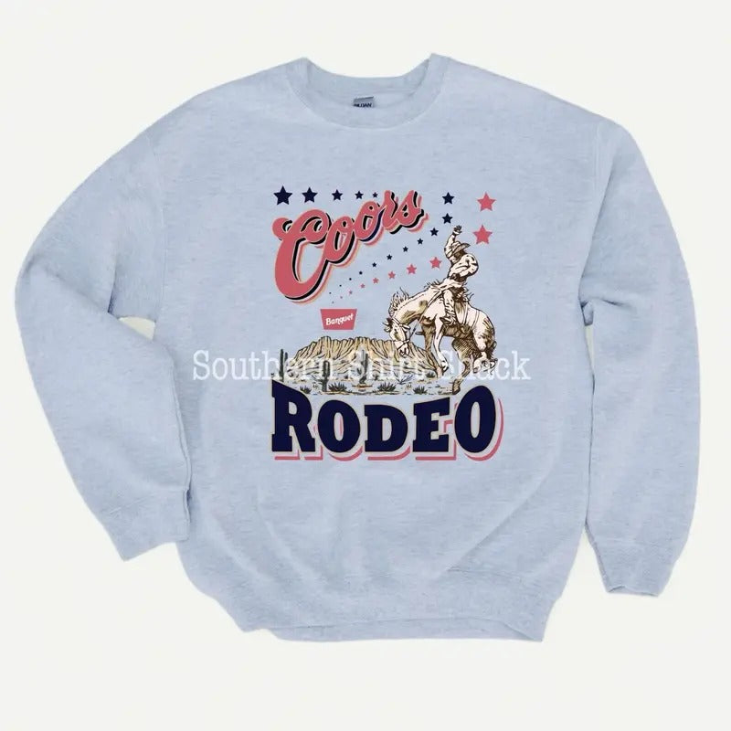 Western Rodeo Beer Sweatshirt T-Shirts, Hoodie | WearSparks.com