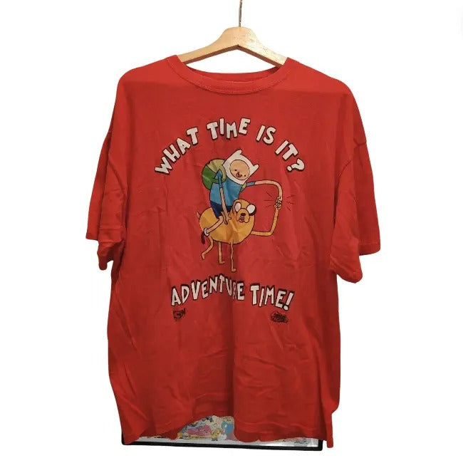 What Time Is It ADVENTURE TIME Cartoon T-Shirt, ADVENTURE TIME Cartoon Graphic Tee, Unisex T-Shirt, Gift For Men Women Menswear Top