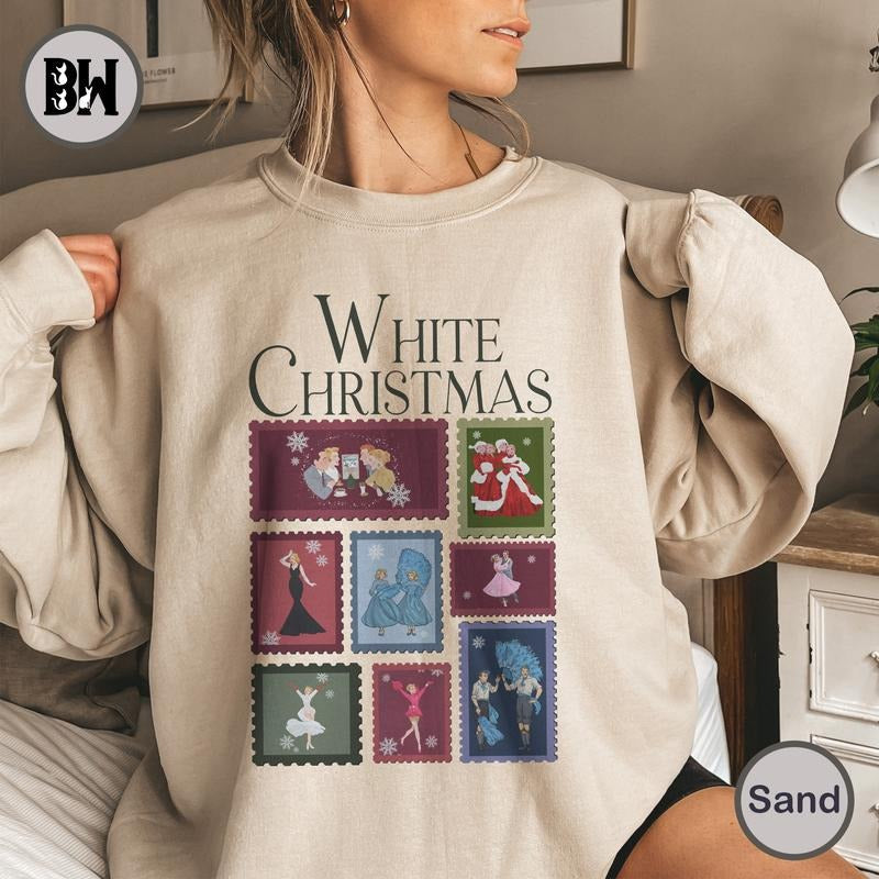 White Christmas Movie Shirt, Christmas Holiday Shirt, White Christmas Movie 1954 Shirt, Christmas Shirt, Wallace And Davis, Haynes Sisters