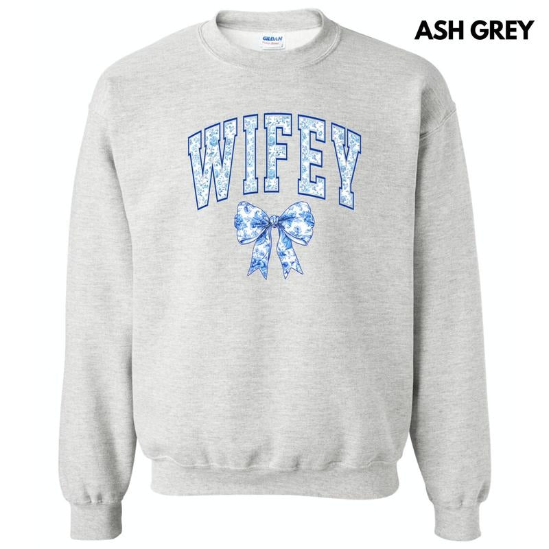 Wifey Ginger Jar Florals Sweatshirt 'NLB'