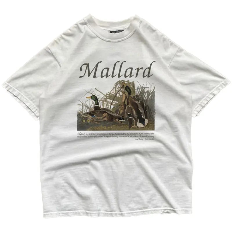 Wildlife Mallard Duck Vintage Unisex Sweatshirt Pullover, Wild Duck Hunting Season T-shirt, hoodie Cotton