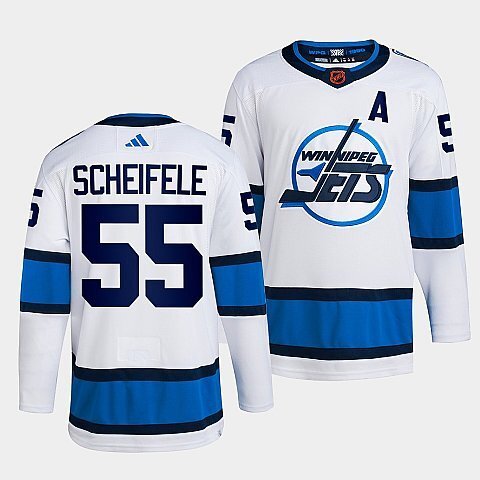Winnipeg Jets #55 mark-scheifele-white-2022reverse-retro-2.0-authentic-primegreen-jersey Style 2