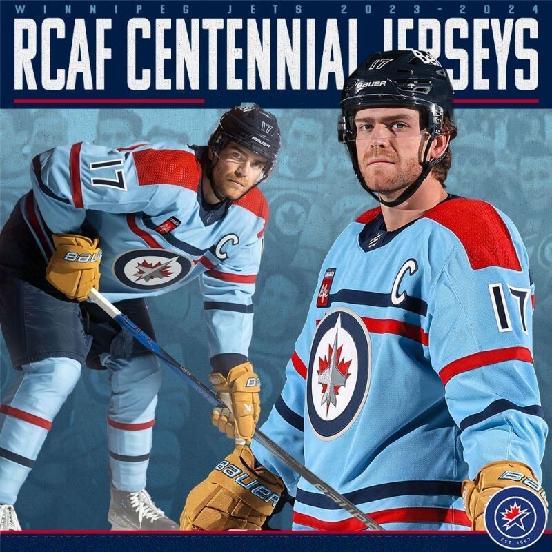 Winnipeg Jets rcaf-centennial-jersey-2023-2024-new-uniform-sportslogosnet-light-blue-royal-canadian-air-force__conew1