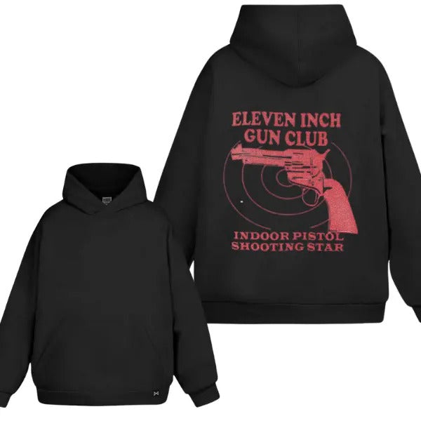 Eleven Inch Club Hoodie/Sweatshirt(No Hood)/T-Shirt, For Men/Women - Unisex Style, 100% Cotton, Pullover unisex hoodie vintage clothing