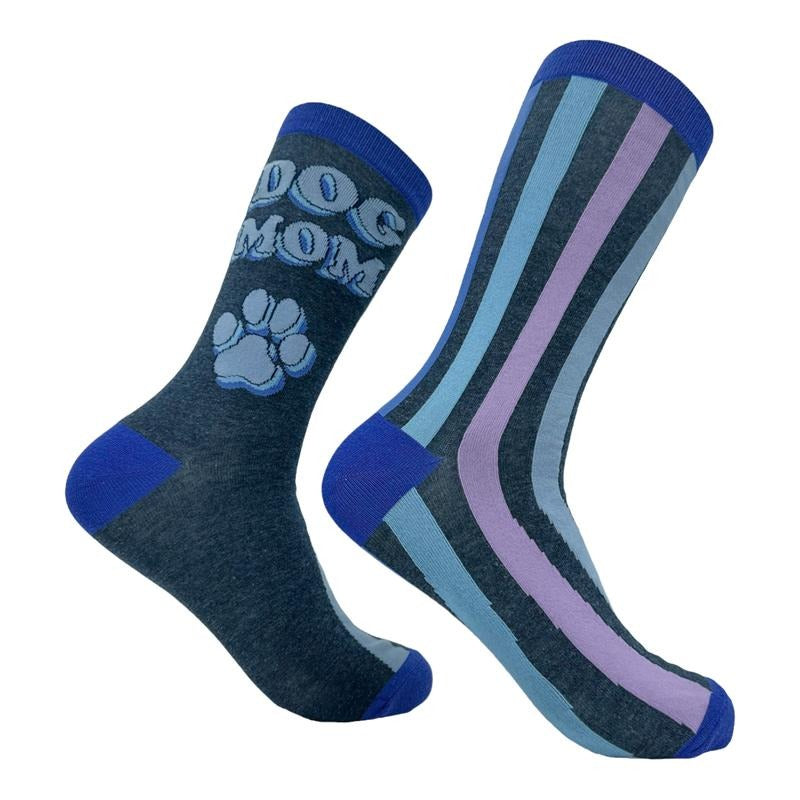 Women's Dog Mom Socks Funny Cute Puppy Dogs Pet Lover Footwear Funny Graphic Socks Comfortable Fitted Spandex Cotton...