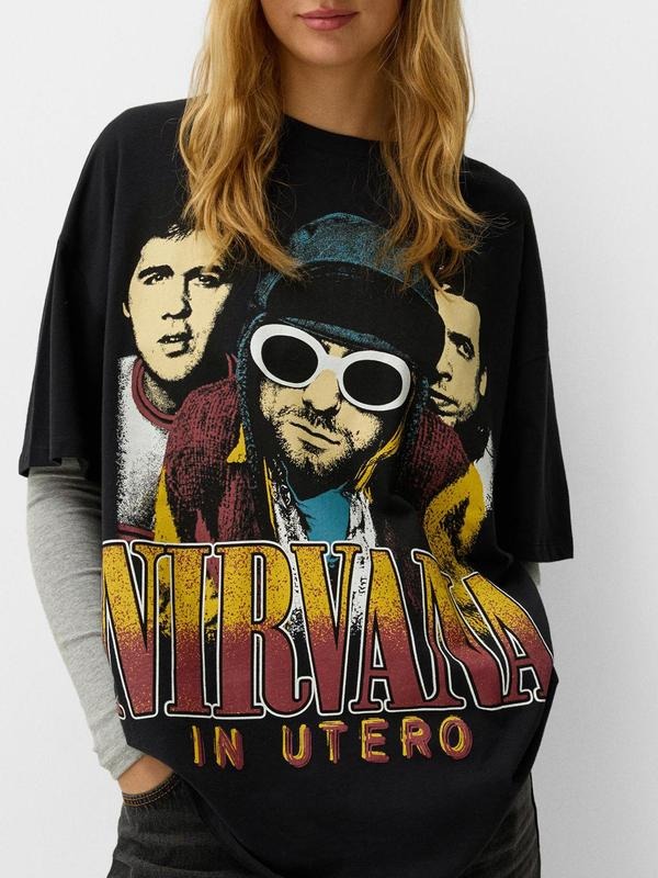 Women's Letter & Graphic Print Round Neck Tee, Vintage Trendy Casual Half Sleeve T-shirt for Daily Wear, Ladies All...