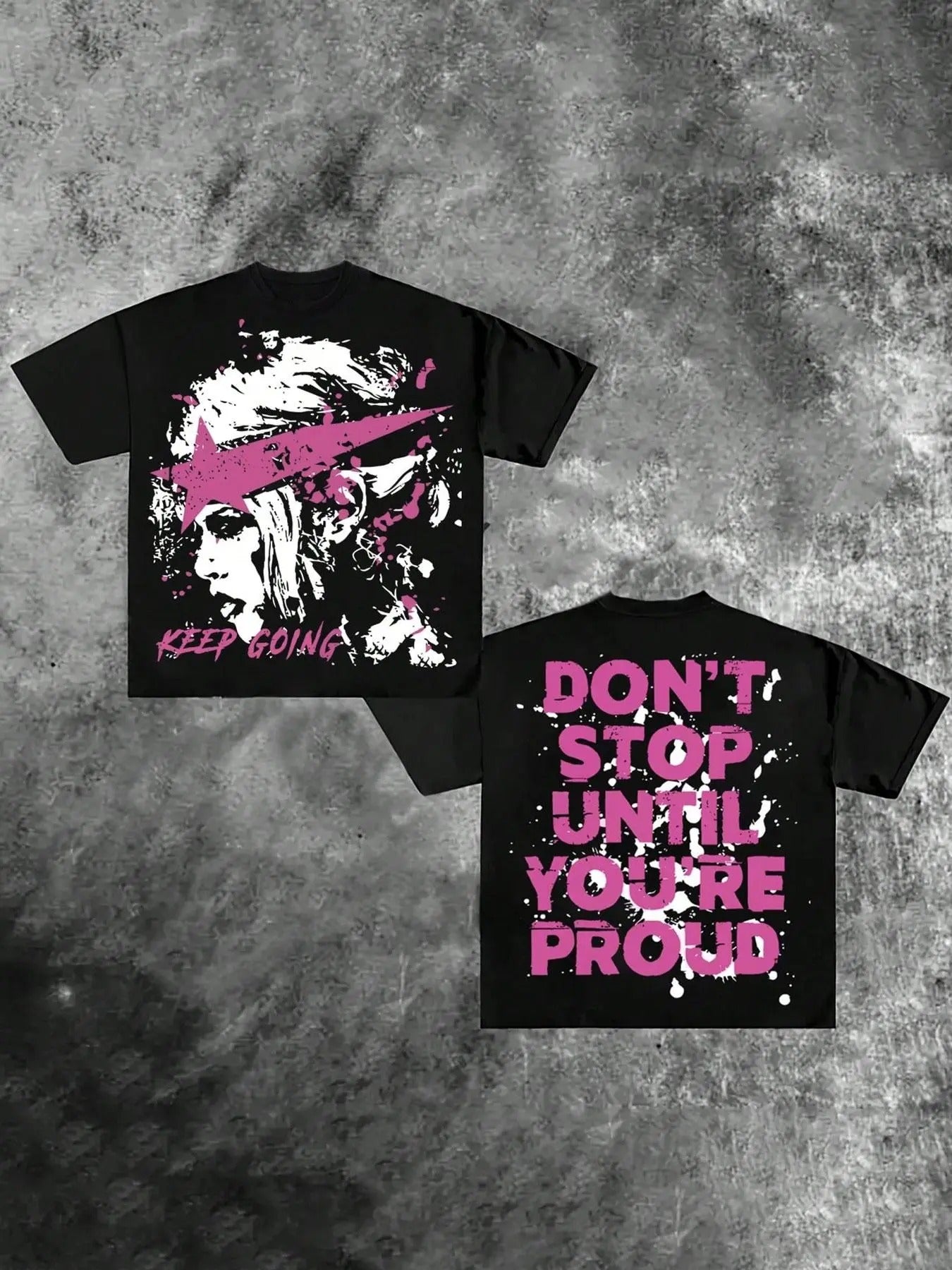 Women's Letter & Scissor Hand Print Round Neck Tee, Fashion Casual Crew Neck T-Shirt for Daily Holiday Vacation Outdoor Wear, Ladies Clothes for Summer