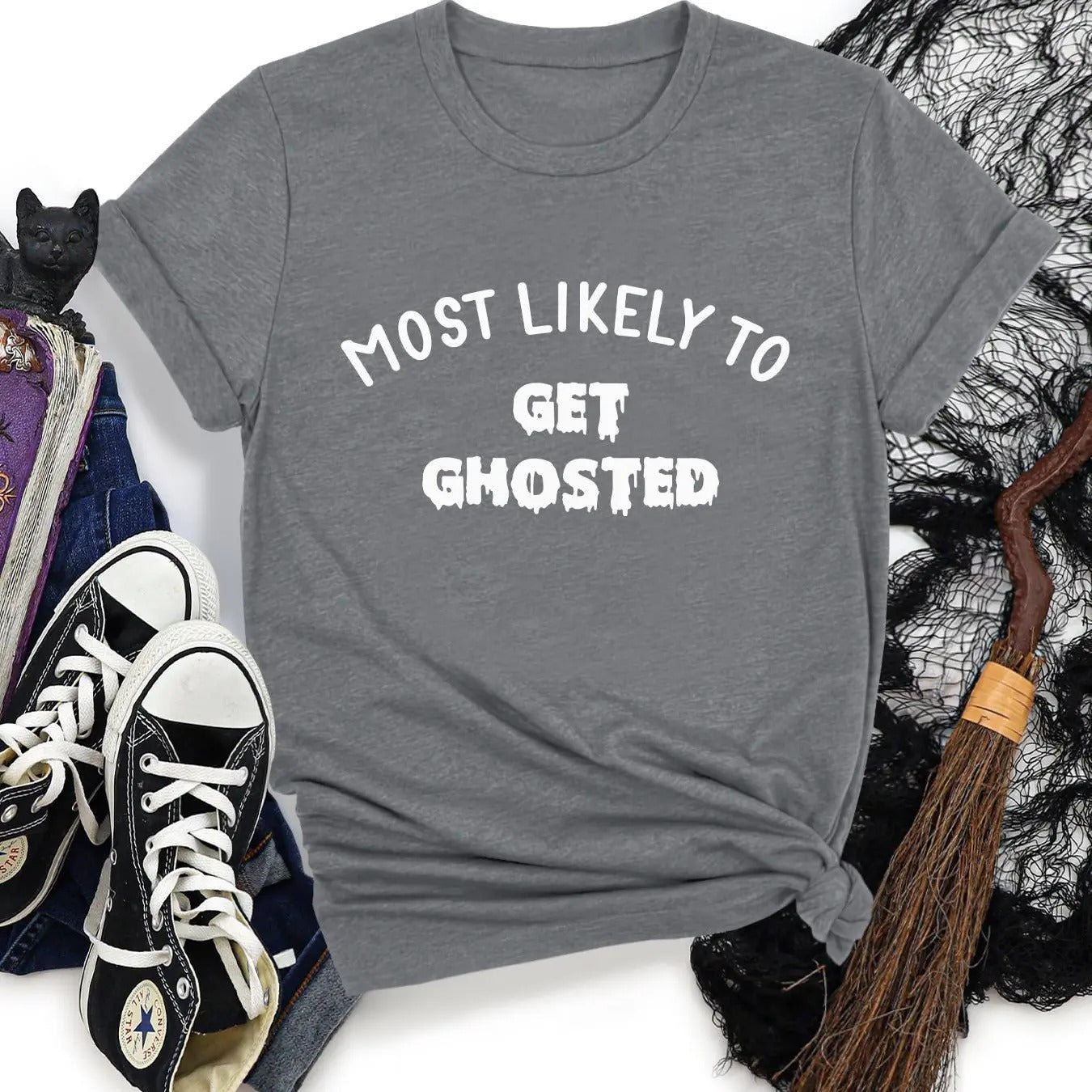 Women's Letter Print Round Neck Tee, Fashion Casual Short Sleeve T-shirt, Ladies Summer Clothes for Daily Wearstyle{n002}3