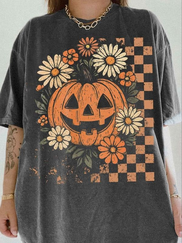 Women's Summer Casual Printed T-Shirt, Fitted Design, Moderate Fabric Thickness, Streetwear Perfect for Daily Wear & Outdoor Activities