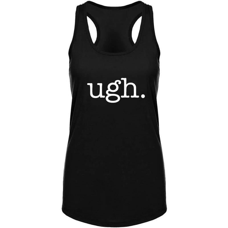 Womens Workout Tank Tops-Novelty Funny Saying Fitness Gym Racerback Sleeveless Shirts for Women Made in USAstyle{n002}3