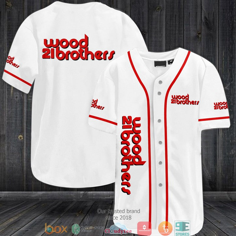 BEST Wood Brothers Racing Car Team Baseball Jersey