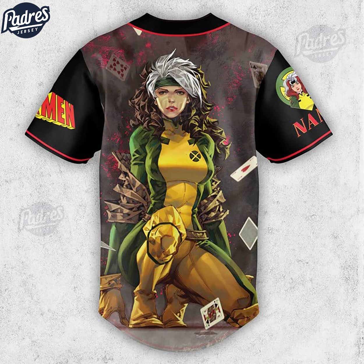 X-Men 97 Rogue Baseball Jersey - Padres Jersey Oasis: Elevate Your Baseball Style Game T-Shirts, Hoodie, Sweatshirt (Image 3)