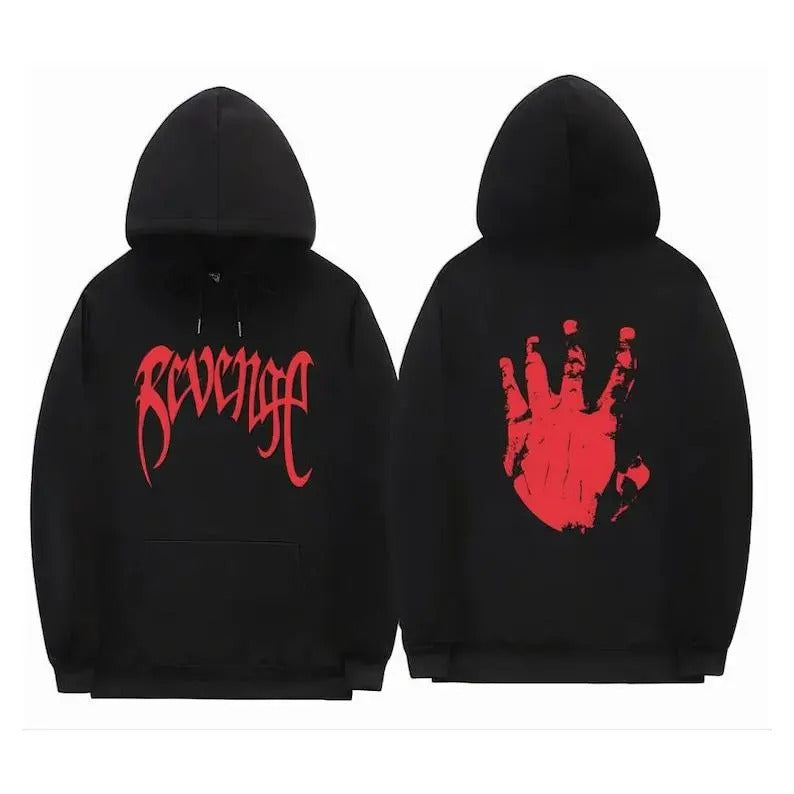 XXXTentacion Streetwear UnisexHoodie, XXXTentacion Revenge Hoodie Hip Hop Sweatshirt