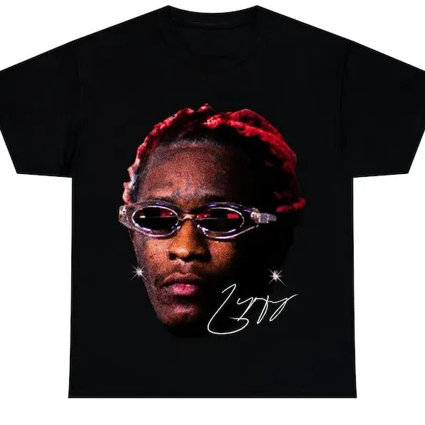 YOUNG THUG T-SHIRT Rap Tee Concert Merch Kanye Thugger Slime Season Hoodie, Sweatshirt | WearSparks.com