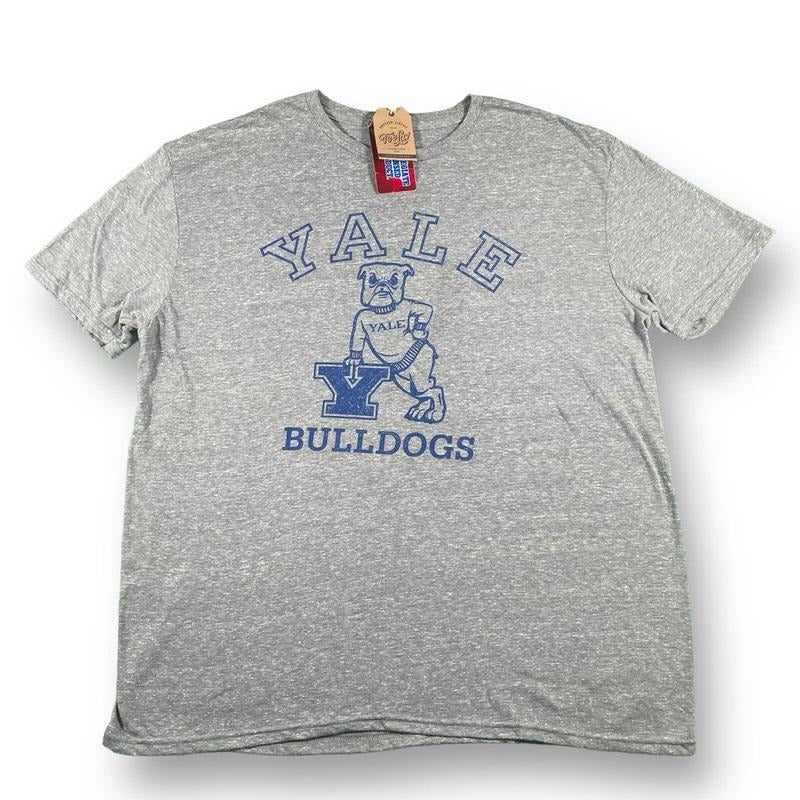 Yale University Bulldogs Logo Gray Unisex T-shirt Sweatshirt Hoodie 31