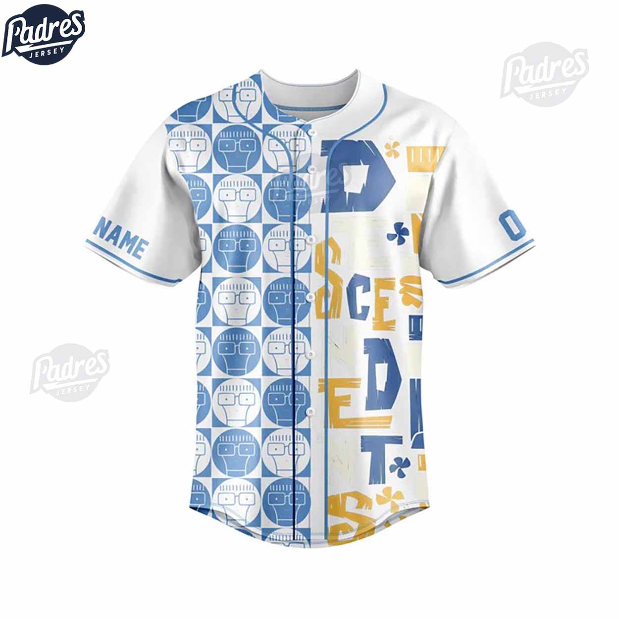 You Got Your Descendents In My Circle Jerks Custom Baseball Jersey - Padres Jersey Oasis: Elevate Your Baseball... (Image 3)
