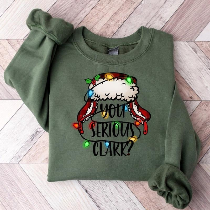 You Serious Clark Shirt, Christmas Family Shirt, Christmas Gift, Christmas Shirt, Holiday Shirt, Xmas Shirt, Family Christmas Shirt