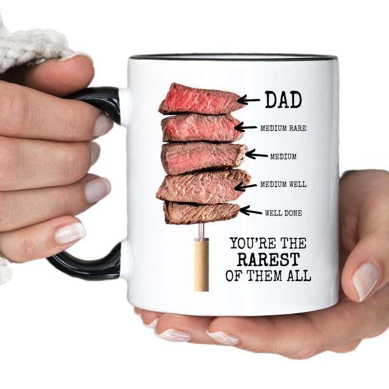 You're The Rarest Them All Mug, Funny Father's Day Gift Dad, Sentimental Gift For Dad, Dad Ever Mug, Daddy Cup, Father's Day Mug, Novelty Coffee Mug, Gifts For Him Men, 11 15oz Ceramic Cup, Gifts For Him