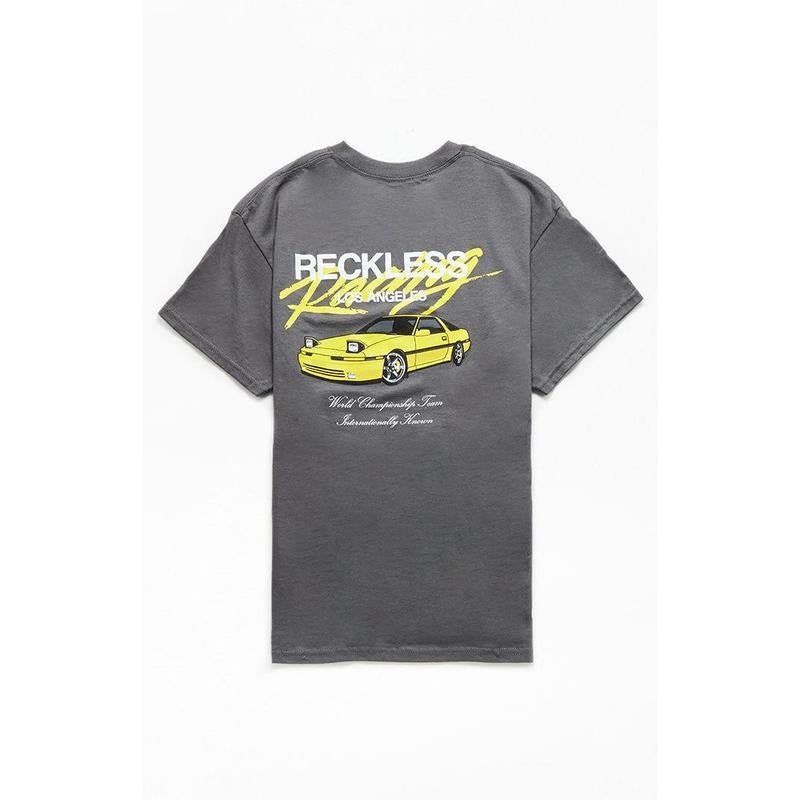 Young & Reckless Men's Nitrous Car T-Shirt - Multicolor