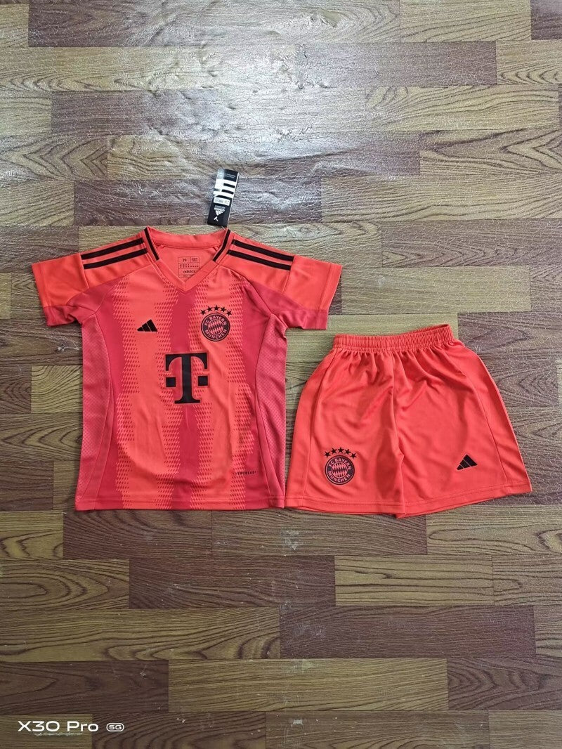 Youth Bayer Munich 24-25 Black Youth Style 2