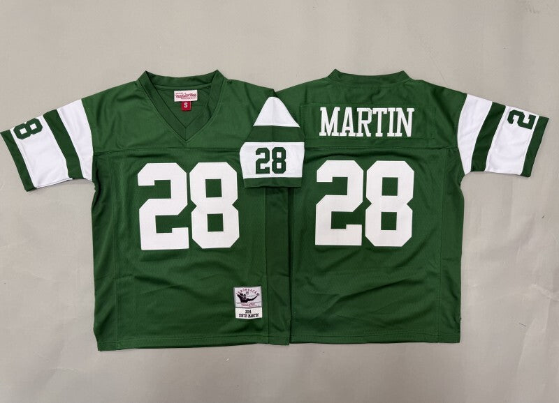 Youth New York Jets #28 Curtis Martin Jets Team Youth