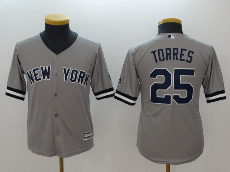 Youth New York Yankees #25 Gleyber Torres Style 1