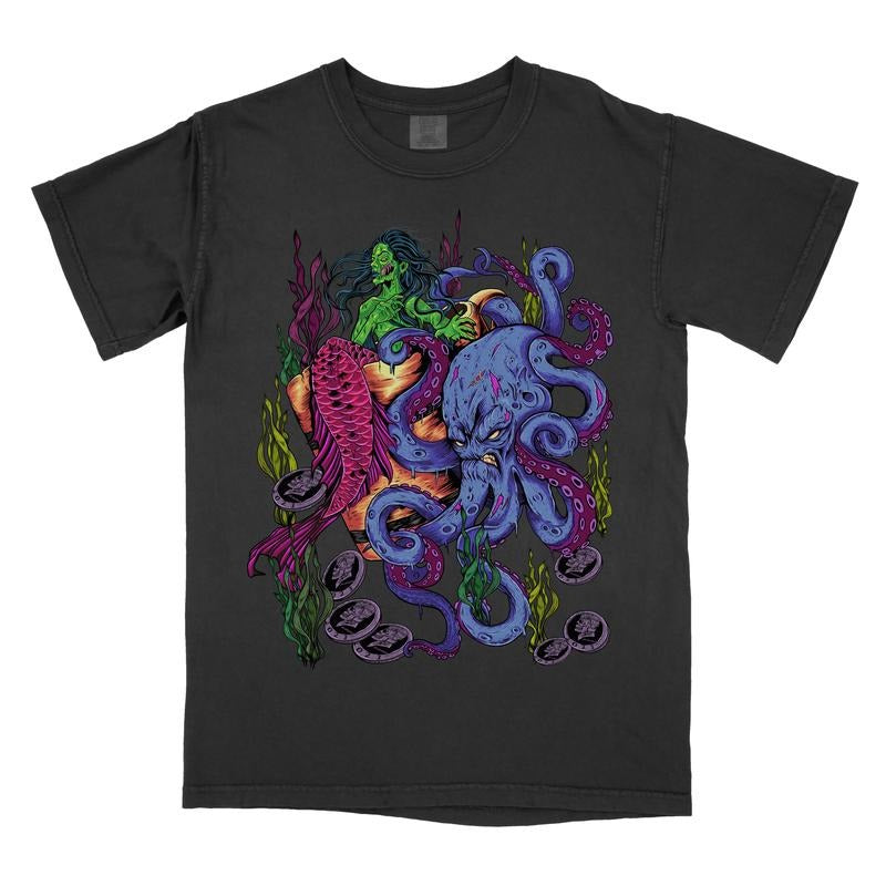 Zombie Mermaid - Comfort Colors Graphic Tee Menswear