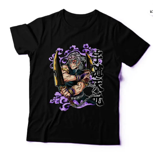 anime demon slayer shirt kimetsu no yaiba tshirt Hashira Tengen Uzui t-shirtstyle{n002}2