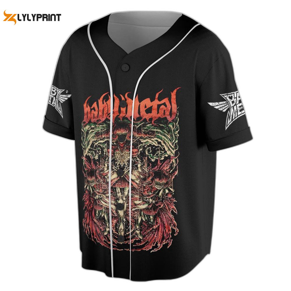 Babymetal US Tour 2023 Kpop Jersey Baseball, Kpop Baseball Jersey For Men Women - lylyprint.com