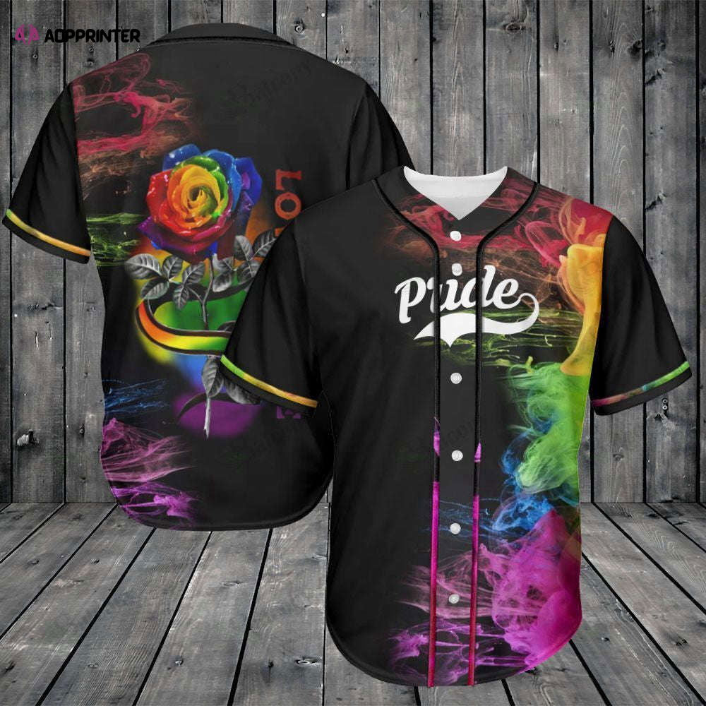 Baseball Tee Pride Baseball Jersey 299 LGBT Printed QT206111Td - Aopprinter