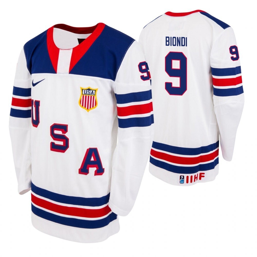 blake-biondi-men's-2019-hlinka-gretzky-cup-white-jersey Style 1