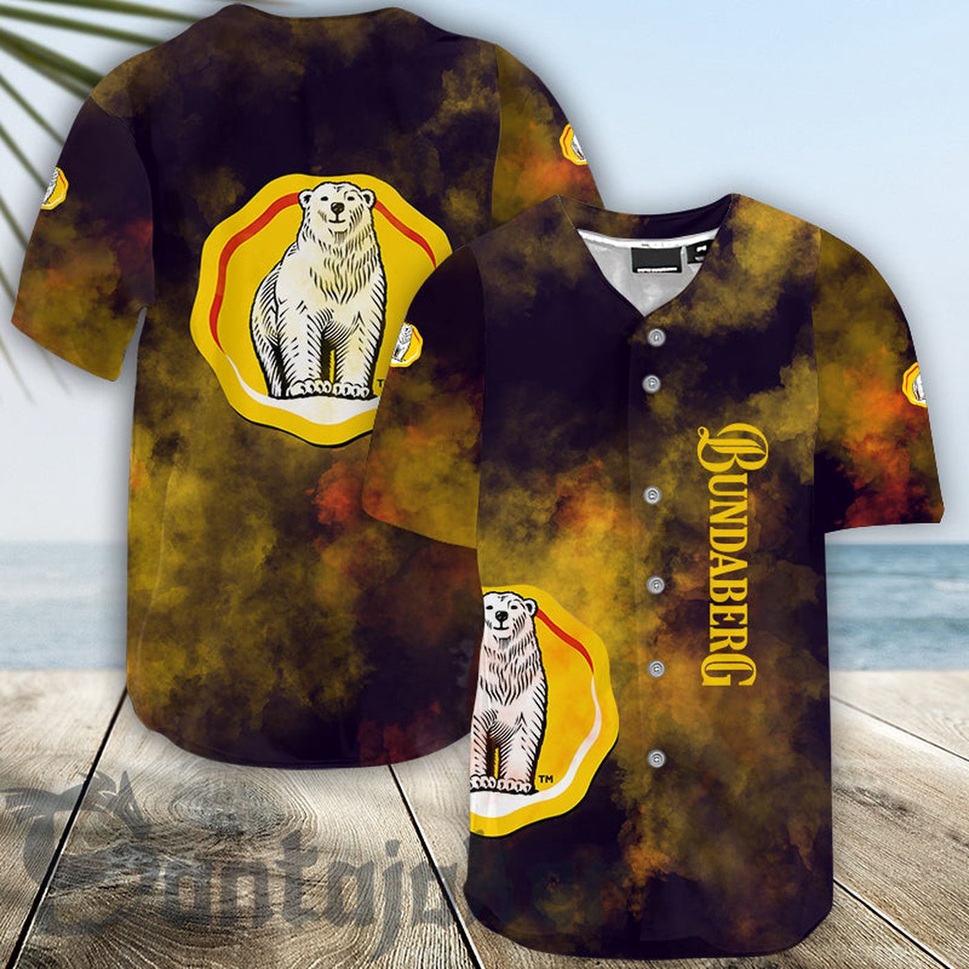 Bundaberg Colorful Smoke Baseball Jersey - Gift for Men Women - Gift for Men Women - lylyprint.com
