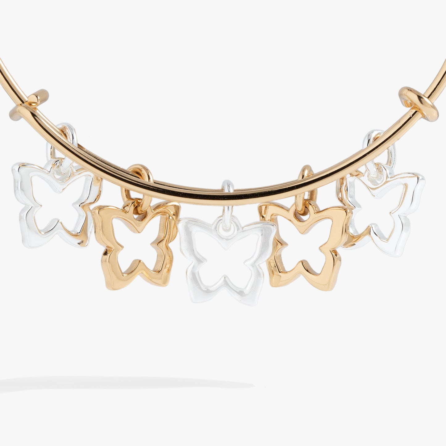 Butterfly Multi-Charm Bangle