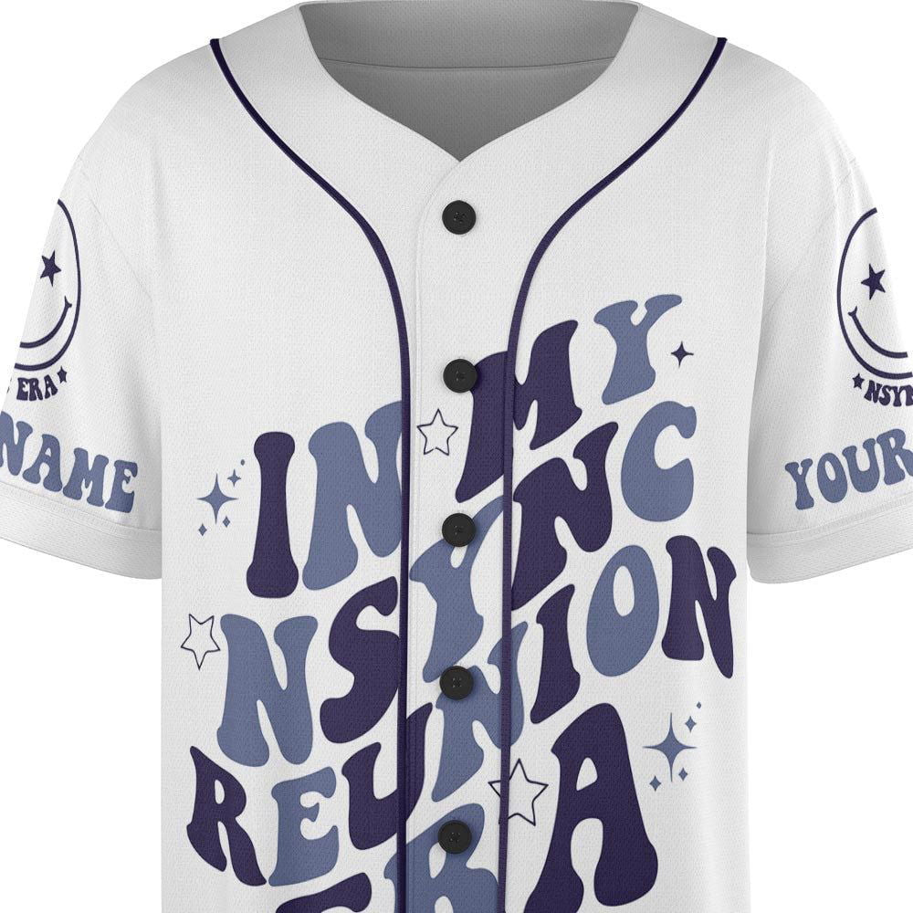 Custom Name In my Nsync Reunion Era Music Baseball Jersey, Nsync Boy Band 90s 2023 - lylyprint.com