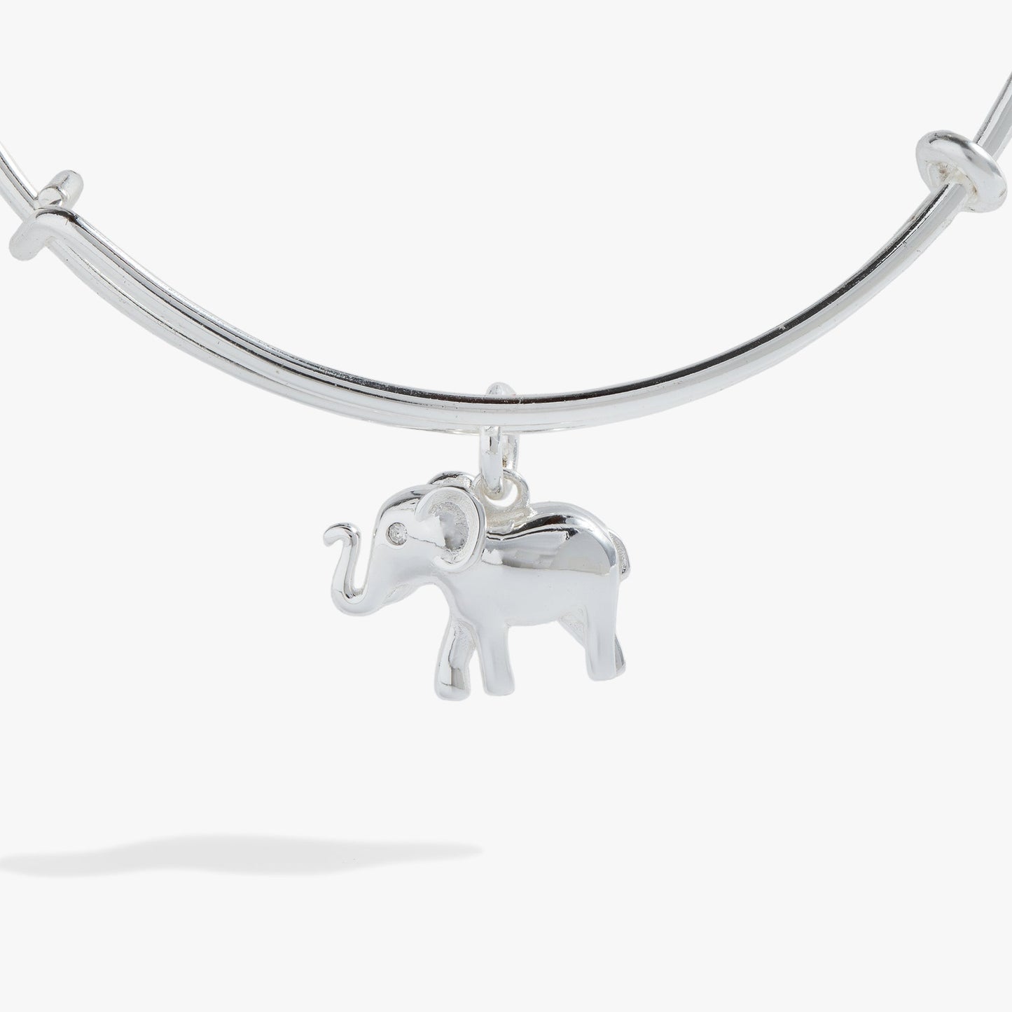 Elephant Charm Bangle
