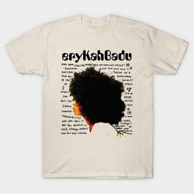 erykah badu - Erykah Badu - T-Shirt ,90s Erykah Badu Music t-shirt Gift, Women Unisex T-shirt Cotton Fit