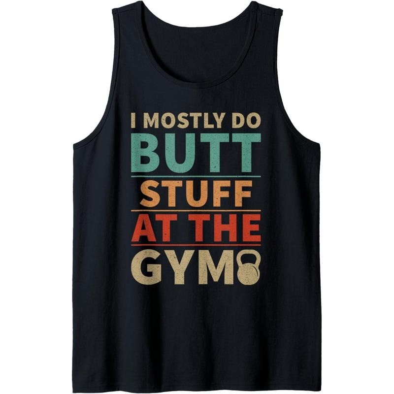 funny sarcastic fitness Tank Top MADE IN USA