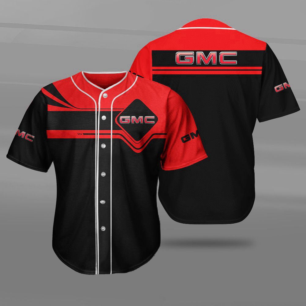 GMC Racing Car Team L3k333 Baseball Jersey: Superior Quality Performance Gear
