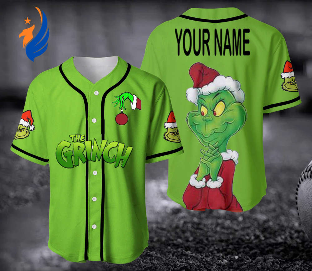 Grinch Baseball Jersey - Bafud T-Shirts, Hoodie, Sweatshirt | WearSparks.com