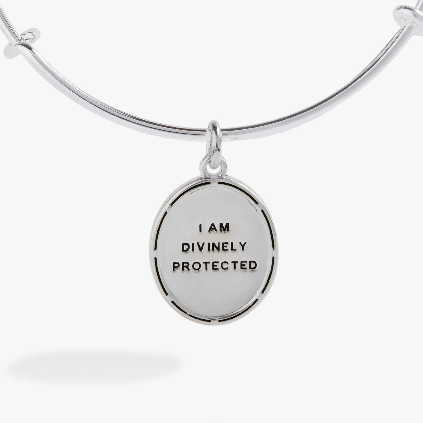 Two-Tone Guardian Angel Bangle