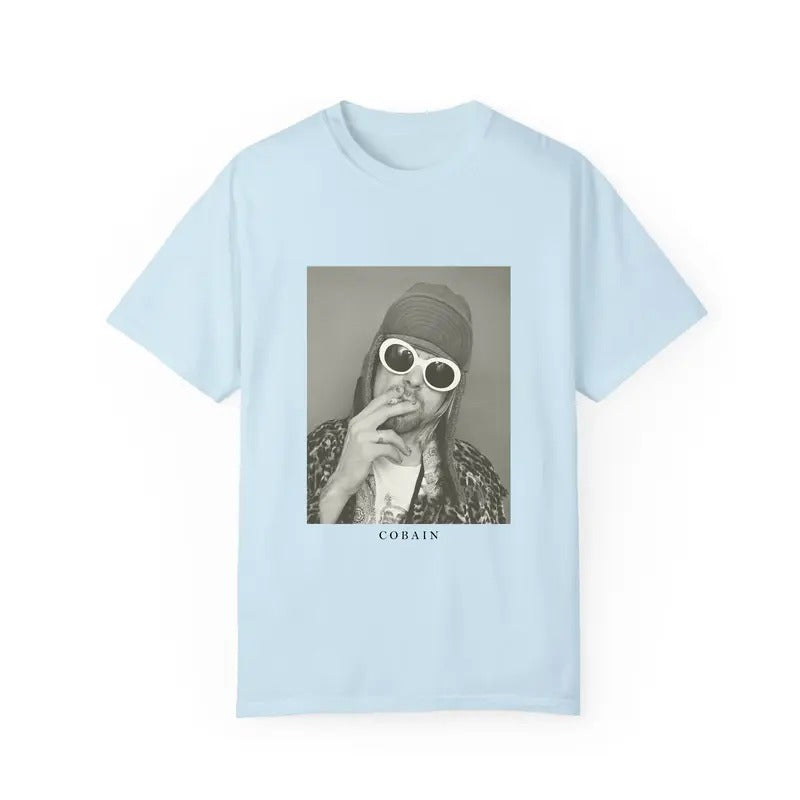 Nirvana shirt, Rock T Shirt Kurt Cobain Nirvana, The Nirvana Shirt, 90's Shirt For Her, vintage rock band tee, unsiex tee for him/her Classic Cotton