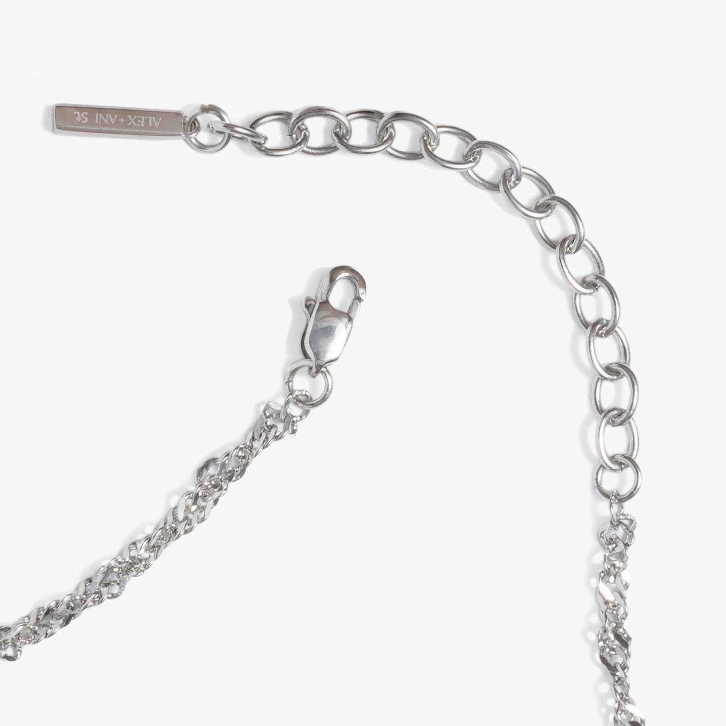 Singapore Chain Charm & Layering Necklace