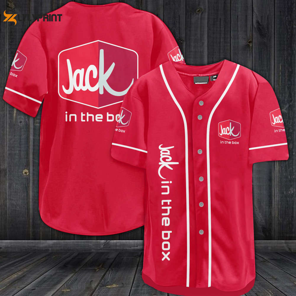Jack In The Box Baseball Jersey - lylyprint.com