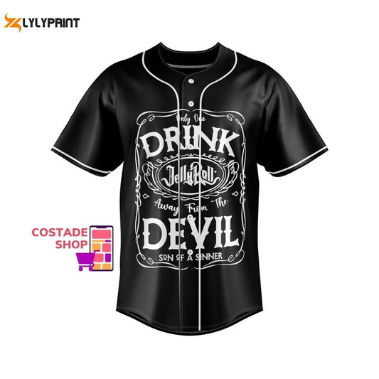 Jelly Roll Baseball Jersey, Jelly Roll Shirt, Jelly Roll Jersey, Jelly Roll Gift, Rock Tour - lylyprint.com