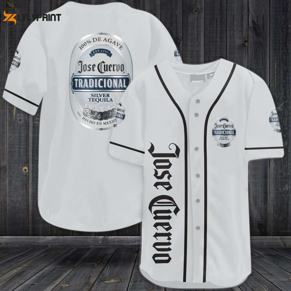 Jose Cuervo Silver All Over Print Unisex Baseball Jersey - lylyprint.com