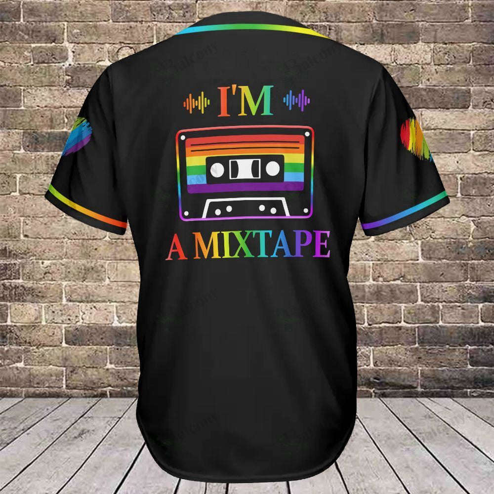 LGBT Baseball Tee: Love is Love Jersey 315 - Uniting Sports and Equality - Aopprinter