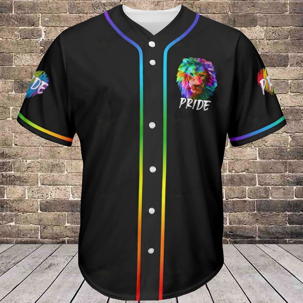 LGBT Pride Baseball Tee - Personalized Name Jersey 314 QT205071Td - Aopprinter