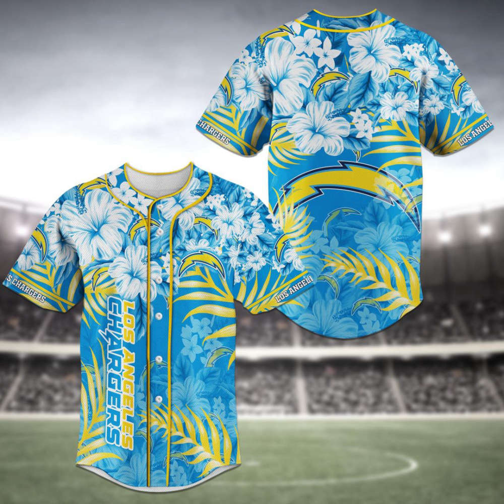 Los Angeles Chargers Baseball Jersey Personalized 2023 BJ0212 - lylyprint.com T-Shirts, Hoodie, Sweatshirt (Image 2)