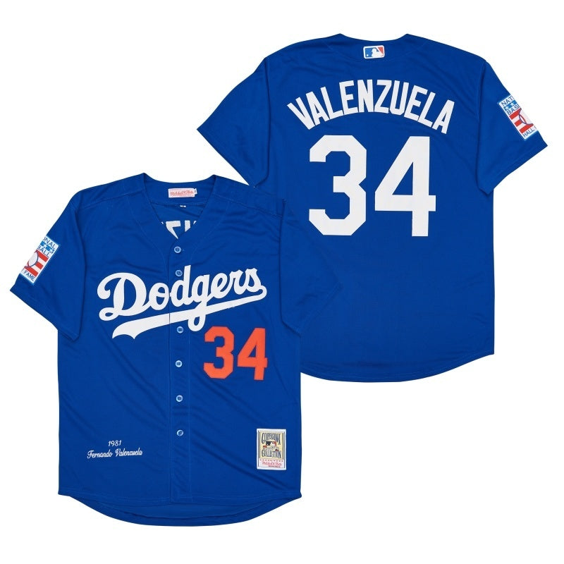 los angeles dodgers #34 fernando valenzuela Style 19
