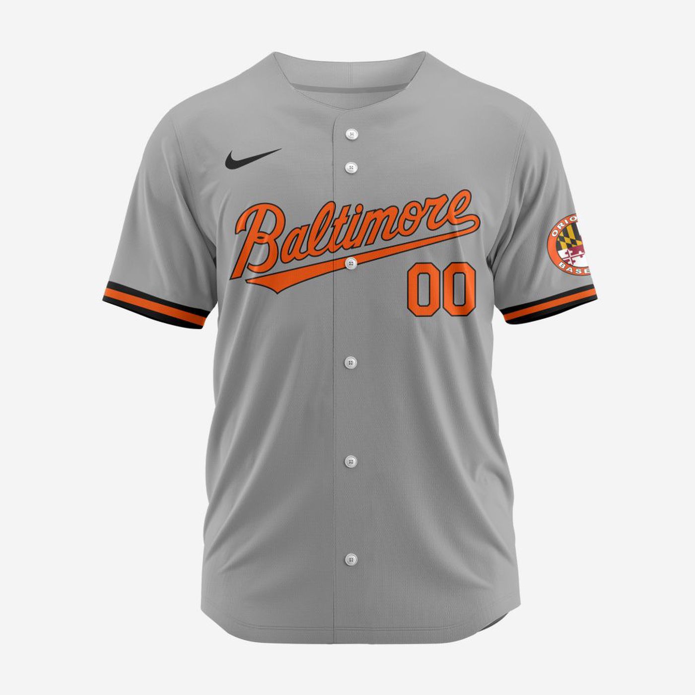 MLB Baltimore Orioles Personalized 2024 Road Baseball Jersey - Bafud